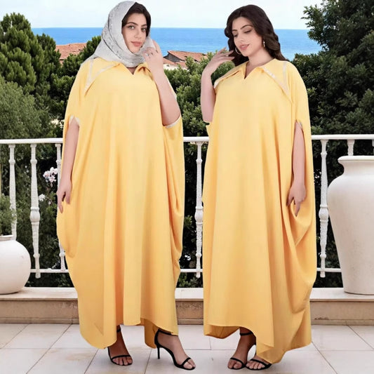 Women's Middle East Muslim Dubai Party Robe Dress