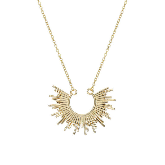 S925 Sterling Silver European And American Style Light Luxury Necklace Personality Light Luxury